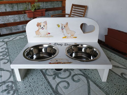 Porta ciotole per cani - , di