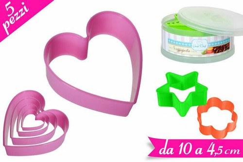 5pz tagliabiscotti forma di - a,