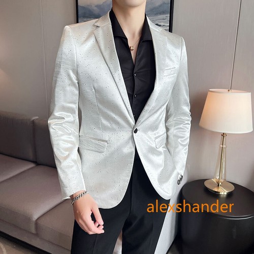 Tuta uomo glitter lucido