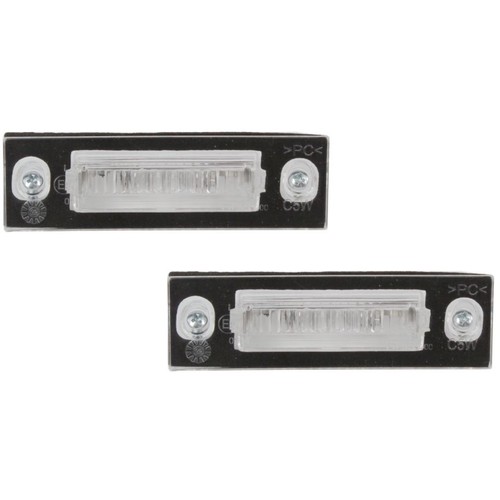 Luce targa doppia led - luce,