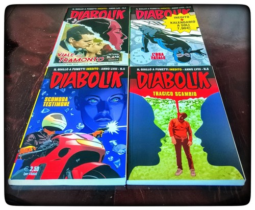 Diabolik albi della - albi, serie