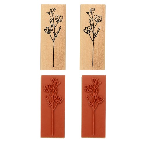 Timbri legno per fiori - timbri,