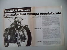 advertising Pubblicità 1973 MOTO GILERA 125 ARCORE