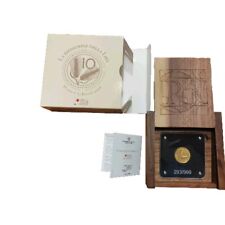 Moneta 20 Euro Riedizione Della Lira - 10 Lire Oro 999 PROOF IPZS