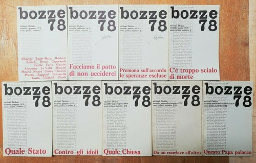 Bozze dedalo annata - -,