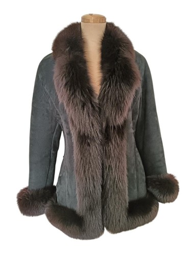 Gaudi cappotto real mouton blu - gaudi,
