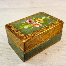 Portagioie vintage dipinto a