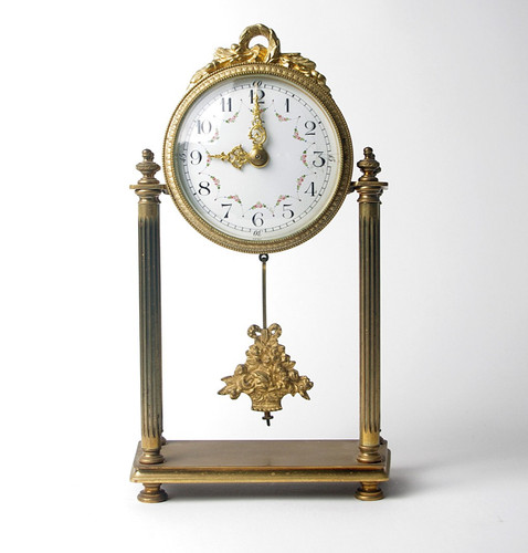Raffinato orologio portico - orologio, a