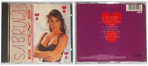 Sabrina salerno boys 1997 - cd,