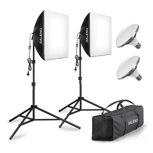 Raleno softbox set studio - raleno, softbox,