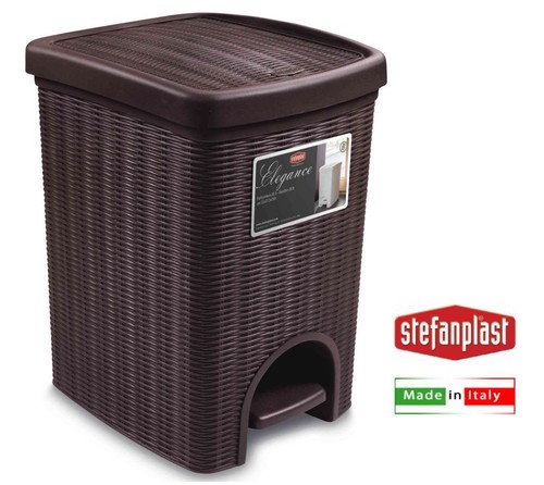 Pattumiera bagno elegance lt - pattumiera,