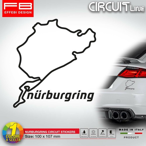 Adesivo stickers nurburgring - stickers,