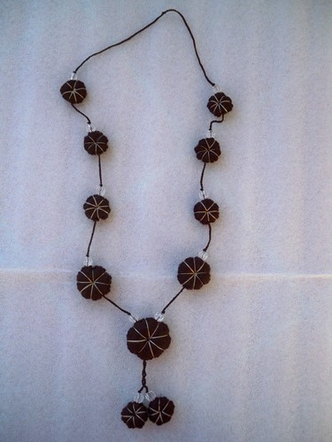 Collana lana cotta - lana,