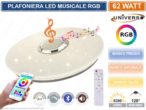 Plafoniera led 3in1 rgb - led,