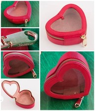 Portagioie CUORE ❤️ rosso CARPISA❗borsina LOVELY JEWEL BOX 2025❗scatola? regalo