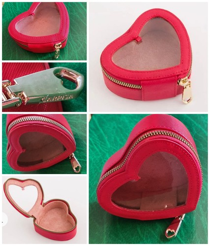 Portagioie cuore rosso - portagioie,