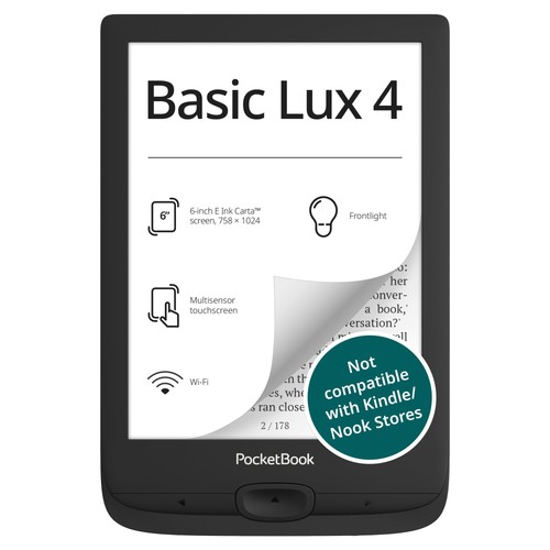 Pocketbook basic lux lettore - basic, 4