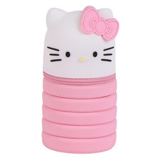 TOMBOLINO IN SILICONE HELLO KITTY ASTUCCIO ESTENSIBILE PORTA CANCELLERIA 20 CM