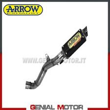 Terminale di Scarico Arrow Gp2 Acciaio Nero Honda Cbr 1000 Rr 2012 > 2013
