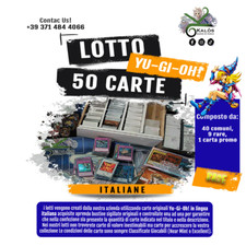 YuGiOh! Lotto BASE 50 Carte Assortite ITALIANE
