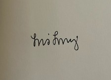 The Giver Signed By Lois Lowry