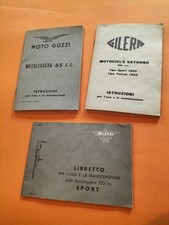 Libretti originali guzzi - libretti,