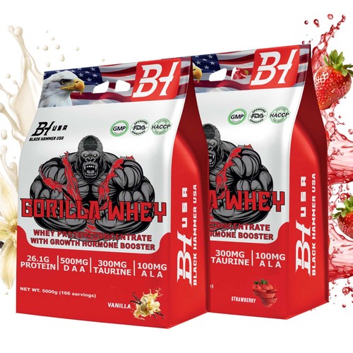 Gorilla whey protein 5kg - whey,