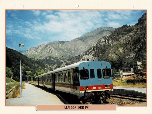 Automotrice aln 663 delle - automotrice,