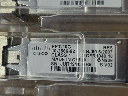 Lot cisco fet 10g - lot, fet-10g