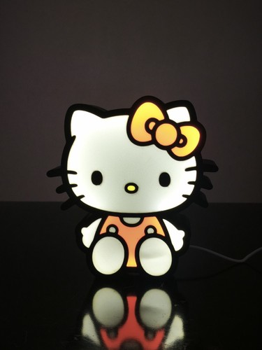 Lampada lightbox led hello - led,
