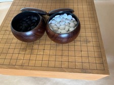 Japanese Go Board Set Goban