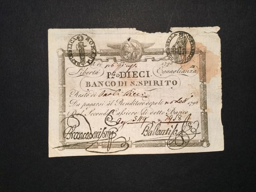 Paoli banco santo spirito - 10,