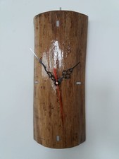 Orologio artigianale legno - orologio,