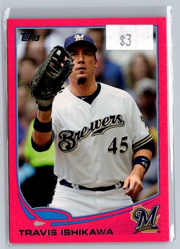 2013 topps pink travis - pink,