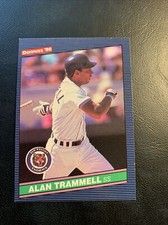 #171 Alan Trammell Detroit Tigers 1986 Donruss Cb28