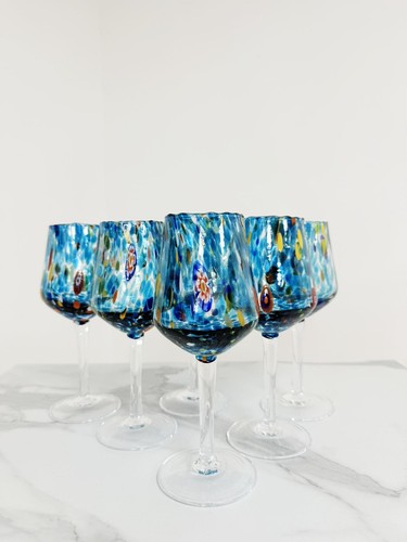 Murart set calici vetro murano - murart,