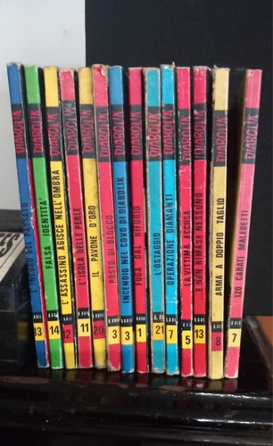 Lotto diabolik fumetti anni - lotto,