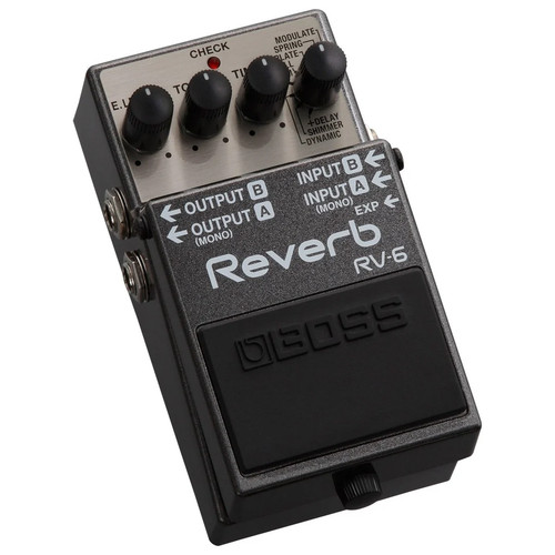 Boss reverb pedale - rv-6,