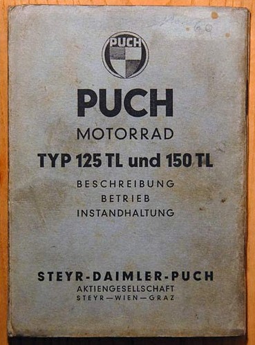 Puch type 125 150 tl - puch,