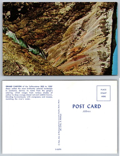 Cartolina grand canyon - cartolina, cascata