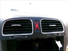 Bocchetta aria centrale per VOLKSWAGEN GOLF 1.4 TSI SERIE 6 2009-2014 94791