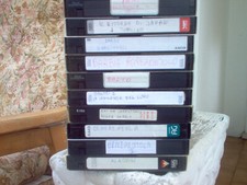 vendo video cassette  di