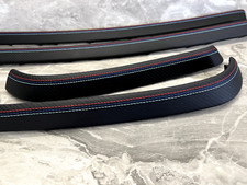 Maniglie portiere BMW E90 E91 PELLE CARBONIO PUNTI M LHD RHD