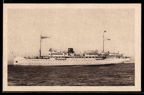 Cartolina nave passeggeri - cartolina,
