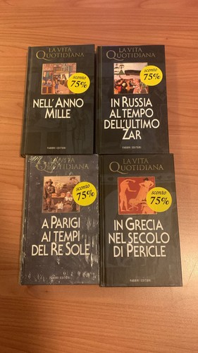 Lotto quattro libri - quattro, la