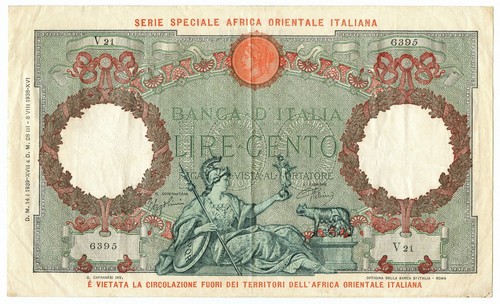 100 lire capranesi aquila - 100,