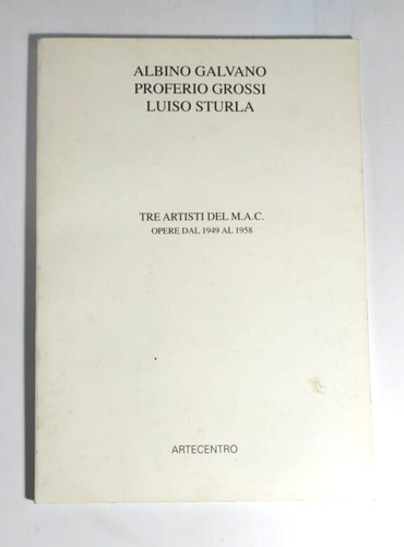 Albino galvano proferio - galvano,,