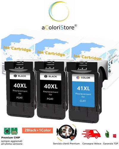 Cartucce 40xl 41xl - 41xl, per