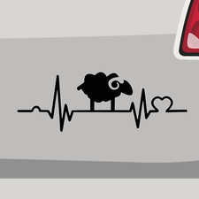 Adesivo pecora capro battito