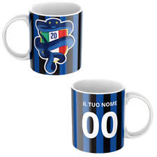 Tazza Personalizzata INTER Calcio con tuo Nome e Numero Ceramica Idea Regalo